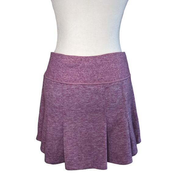 Brooks Running Joyride Pink Pleated Sheep-ish Wool Skirt Medium - Picture 2 of 7